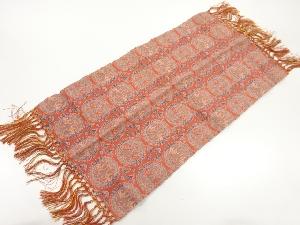 円文白虎朱雀錦織出し卓布